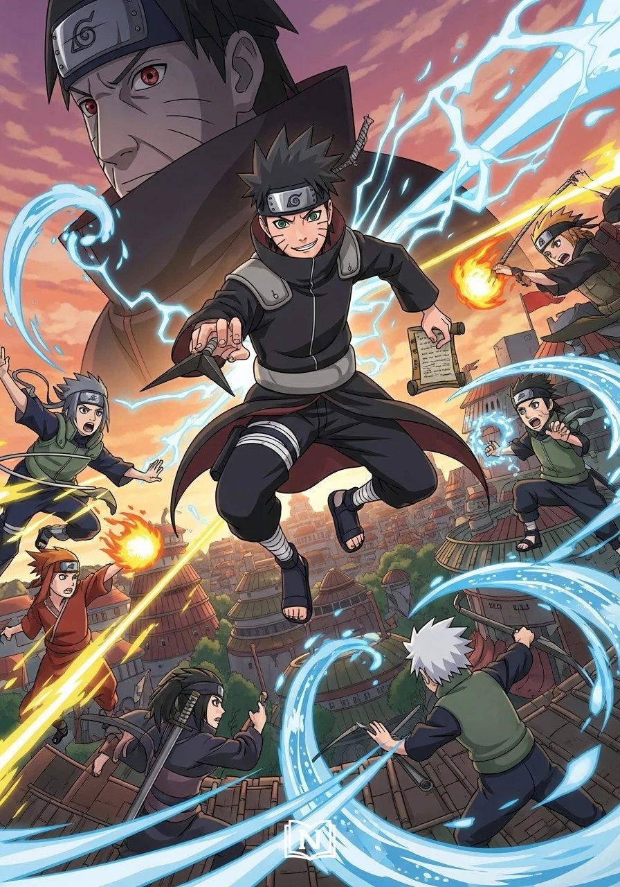 Cover of Reborn as Danzō’s Grandson, Must I Offend the Entire Ninja World? Novel